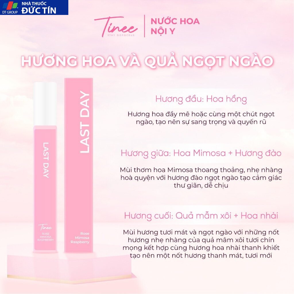 Nước Hoa Vùng Kín Vải Nội Y Tinee 3 Tầng Hương Khử Mùi Đồ Lót Lưu Hương 12h (10ml/ chai) 20 vungkin3