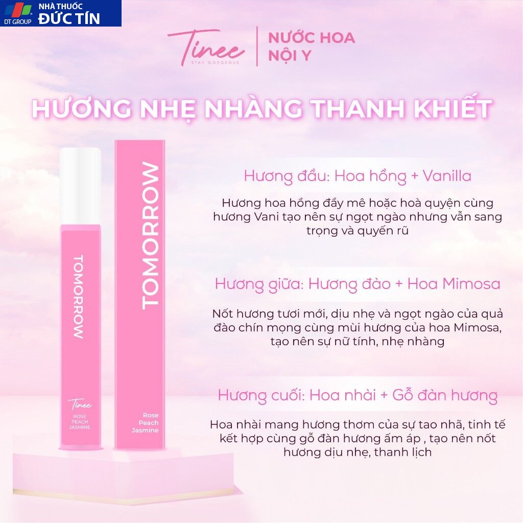 Nước Hoa Vùng Kín Vải Nội Y Tinee 3 Tầng Hương Khử Mùi Đồ Lót Lưu Hương 12h (10ml/ chai) 19 vungkin4