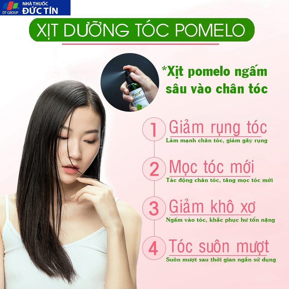 Dưỡng tóc tinh dầu bưởi kích mọc tóc pomelo EMER Garin 100ml giảm rụng tóc, xịt dưỡng cho tóc chắc khỏe và suôn mượt 28