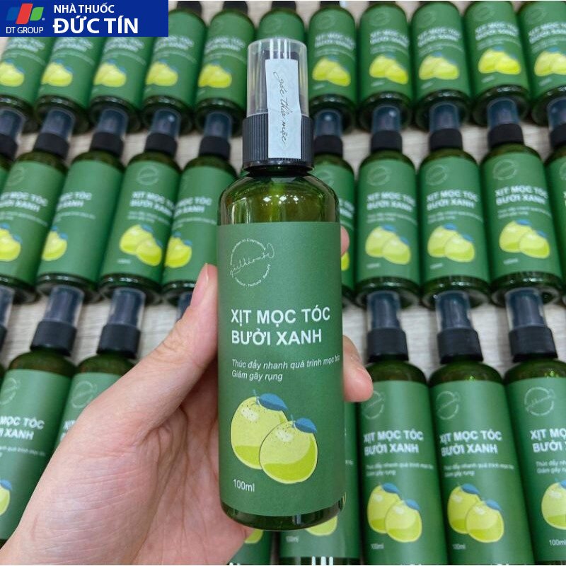 Xịt Tóc Bưởi Xanh Giúp Mọc Tóc, Tóc Khỏe Bóng Mượt 14