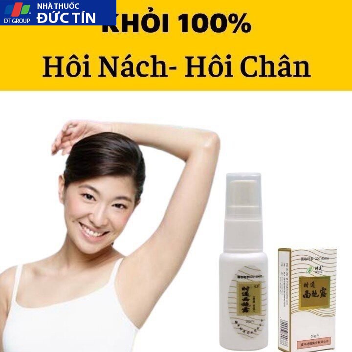 Xịt Hôi Nách Hôi Chân Nội Địa Trung Dành Cho Nam Nữ - Khử Mùi Hôi Nách - Ngăn Tiết Mồ Hôi 14
