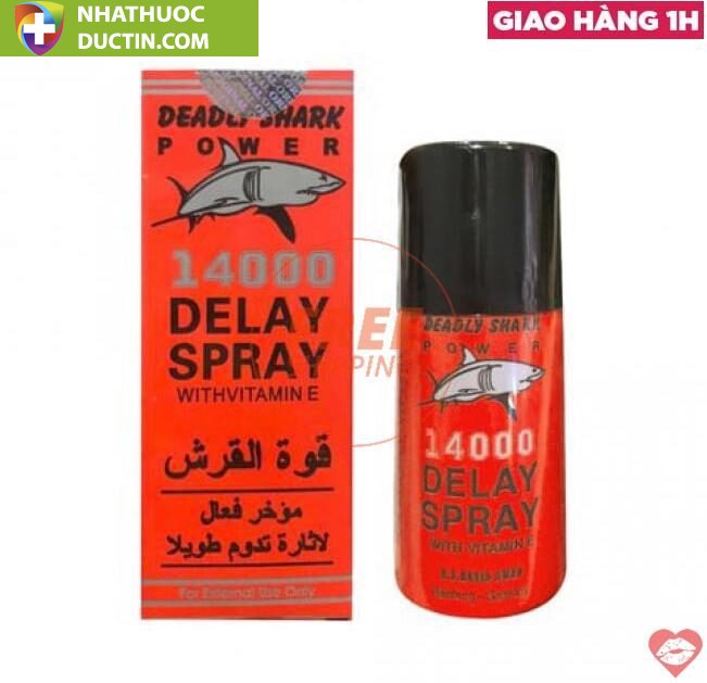 Chai xịt Đức Power Deadly Shark 14000 - Kéo dài thời gian - Chai 40ml 2 2765