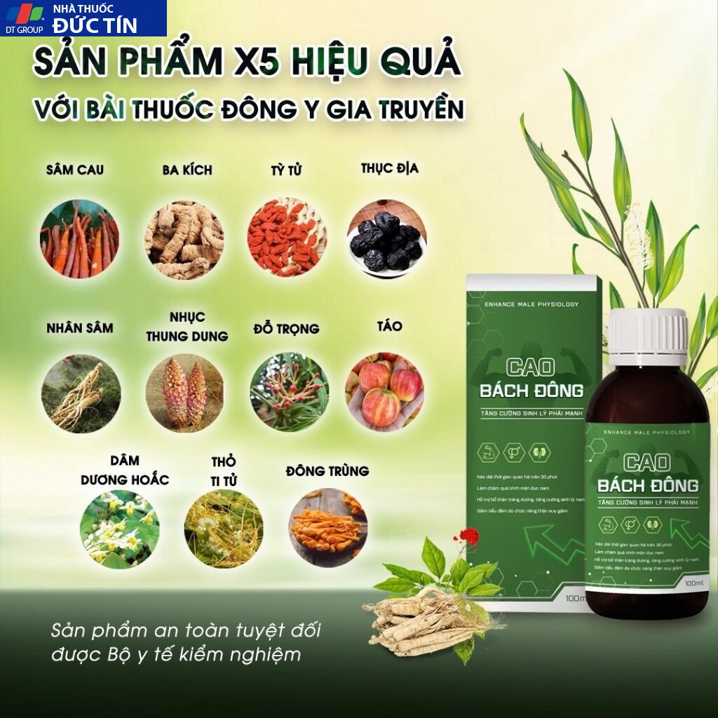 Cao Bách Đông Giúp Cải Thiện Khả Năng SInh Lý Nam Giới 100Ml 24 bachdong2