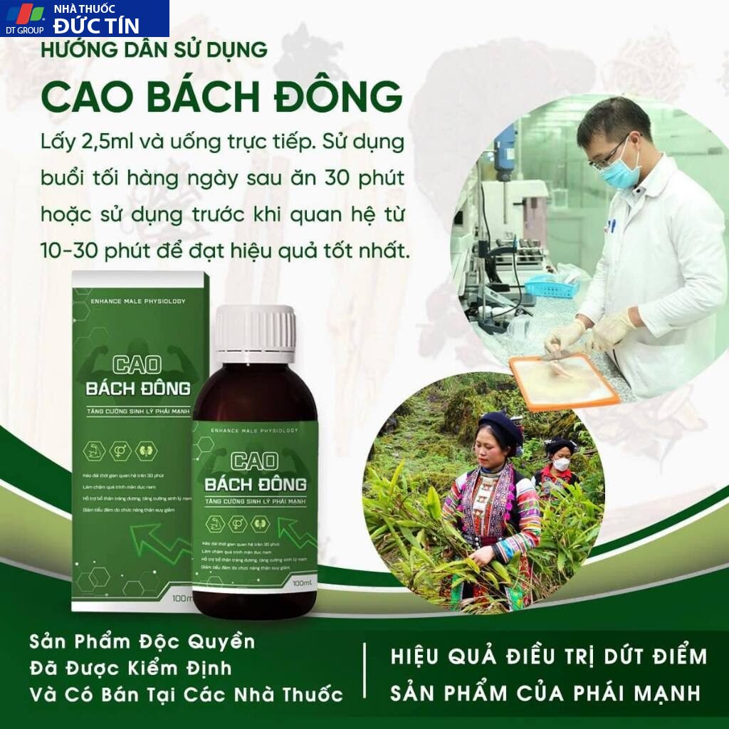 Cao Bách Đông Giúp Cải Thiện Khả Năng SInh Lý Nam Giới 100Ml 23 bachdong3