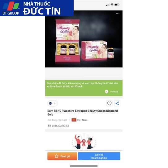 Viên uống nội tiết tố Sâm tố nữ mầm đậu nành collagen BEAUTY QUEEN - giúp làm đẹp ,tăng cường sinh lý nữ 13 beau3