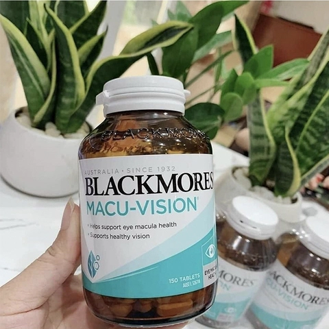 Viên uống bổ mắt Blackmores Macu Vision hộp 125 viên 10 blackmores macu vision hop 125 vien 1 1