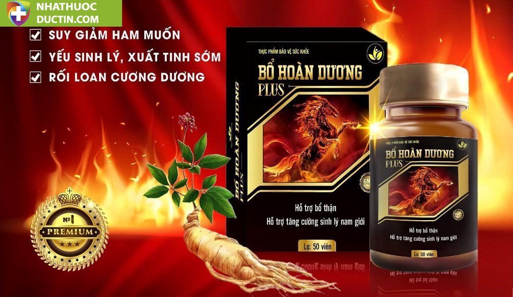 Bổ Hoàn Dương Plus Chính Hãng - Tăng Cường Sinh Lý Nam 16 bo hoan duong cho nguoi suy giam sinh li 2
