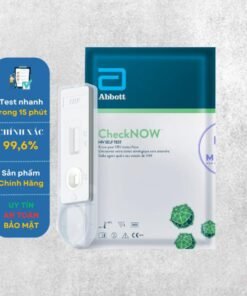 Bộ que kit test CheckNow Abbott Hoa Kỳ xét nghiệm HIV chính xác tại nhà