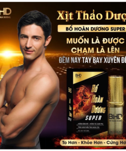 Chai Xịt Bổ Hoàn Dương Tăng Thời Gian Cho Nam