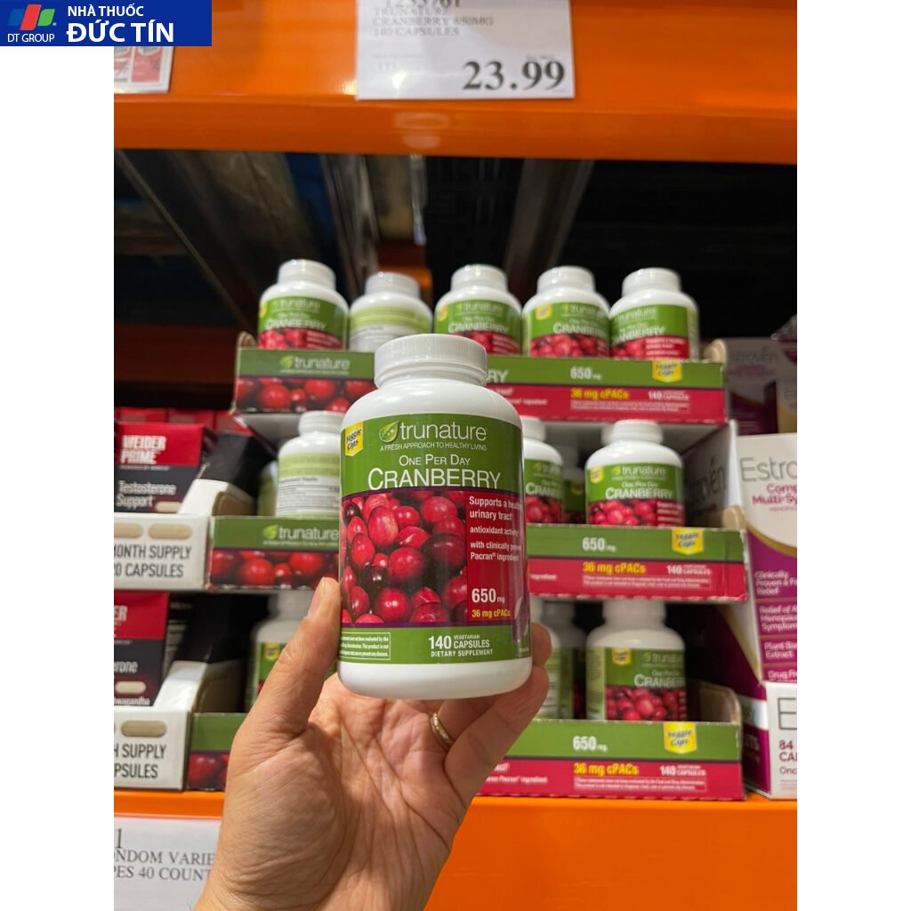 Viên Uống Hỗ Trợ Đường Tiết Niệu Cranberry 140 Viên Của Mỹ 23 bokhop1 1