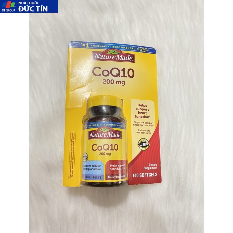 Bổ sung CoQ10 tốt cho tim mạch Nature Made CoQ10 200mg 140 viên Của Mỹ 23 bomy2