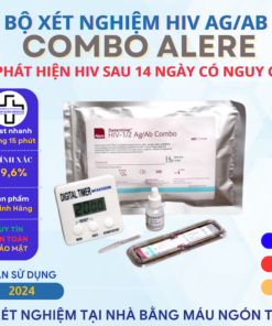 Alternative view of Que test HIV Alere combo Ag/Ab sau 14 ngày phát hiện HIV chính xác