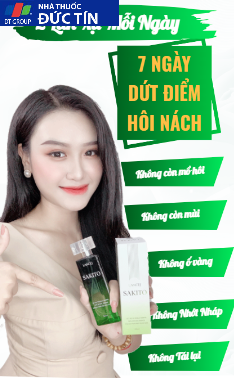 Chai Xịt Sakito Lancej Khử Mùi Hôi Nách Chính Hãng 21 cong dung sakito