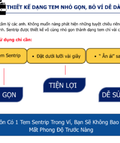 Alternative view of Tem Ngậm Vinix Chính Hãng Chất Lượng Cao