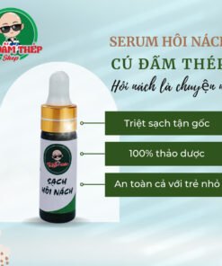 (Hộp 2 Lọ)Serum Hôi Nách Cú Đấm Thép Shop Khử Mùi Hôi Nách,Hôi Chân Ngăn Tiết Mồ Hôi Chính Hãng