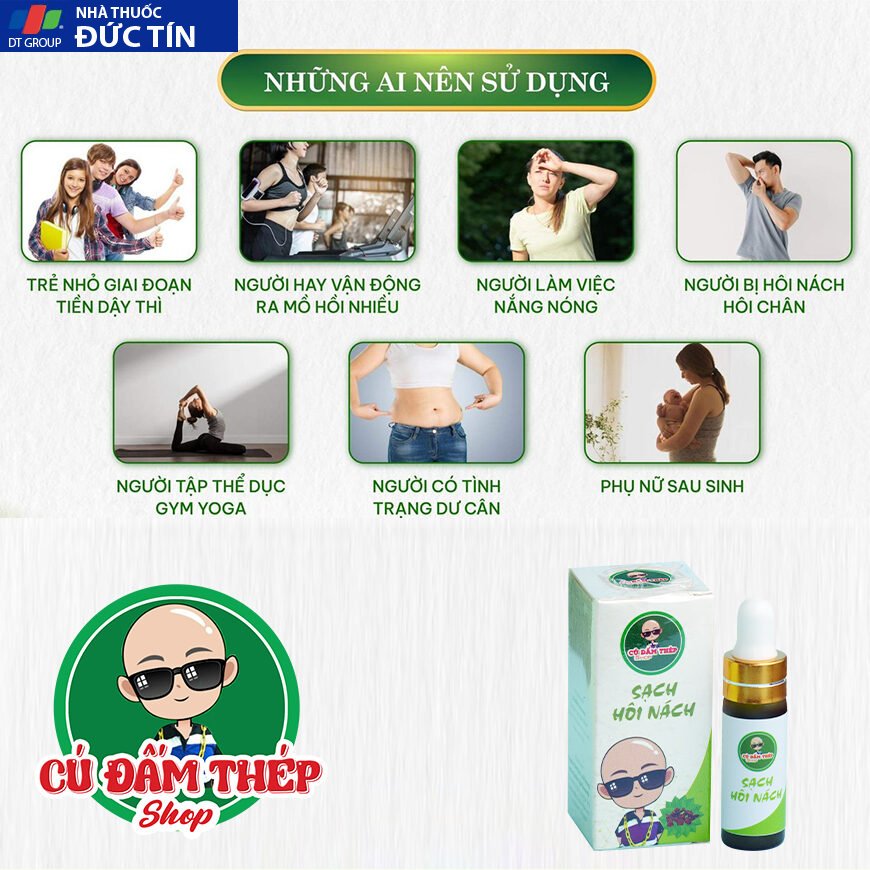 (Hộp 2 Lọ)Serum Hôi Nách Cú Đấm Thép Shop Khử Mùi Hôi Nách,Hôi Chân Ngăn Tiết Mồ Hôi Chính Hãng 24 cudam5