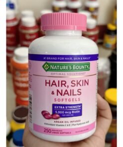 Viên Uống Đẹp Da, Tóc, Móng Hair Skin Nail Nature's Bounty 250 Viên Của Mỹ 21 đã bán icon help 6 depa2
