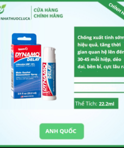 Chai Xịt Dynamo Delay Kéo Dài Thời Gian Chính Hãng