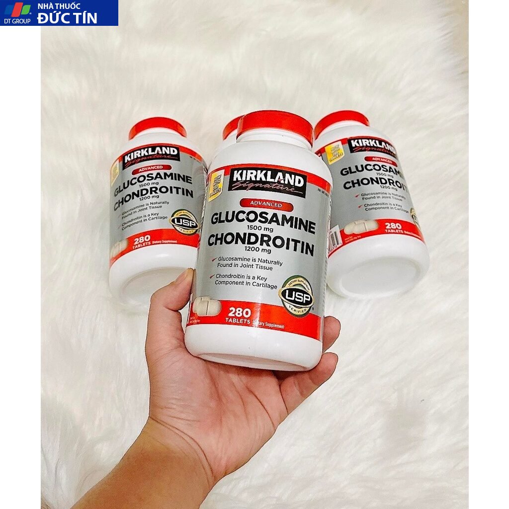 Viên Uống Bổ Xương Khớp Glucosamine 1500mg & Chondroitin 1200mg - Glucosamin Kirkland 9 glu2