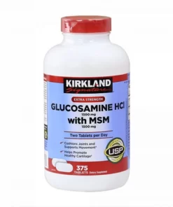 Viên uống bổ xương khớp Glucosamine Kirkland 1500mg, Hộp 375 viên