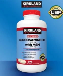 Alternative view of Viên uống bổ xương khớp Glucosamine Kirkland 1500mg, Hộp 375 viên