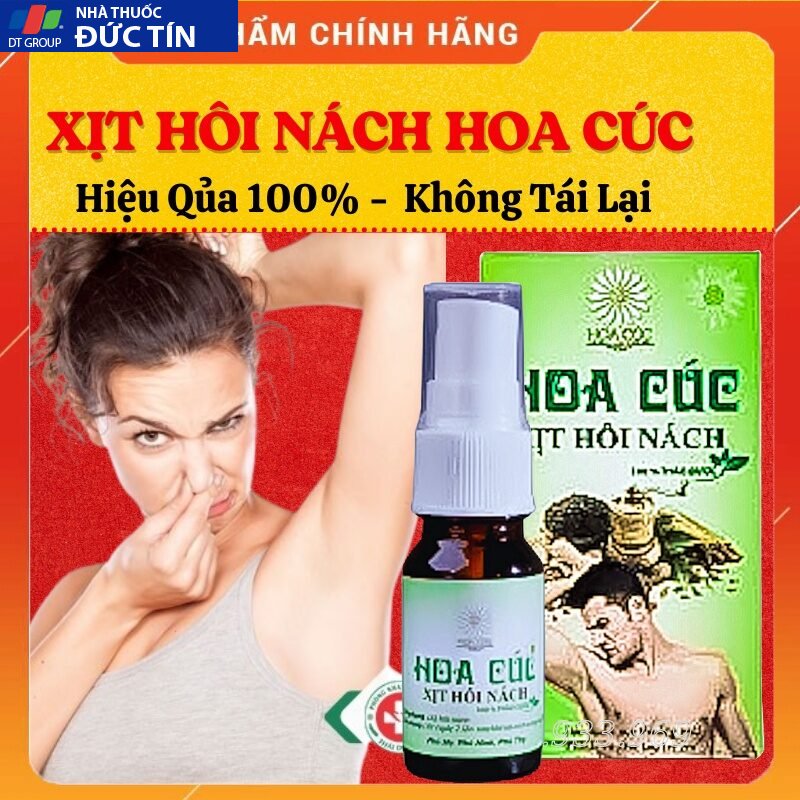 Xịt Hôi Nách Hoa Cúc Chính Hãng - Khử Mùi Hôi Nách - Ngăn Tiết Mồ Hôi - Giảm Thâm 10ml 24 hoacuc1 1
