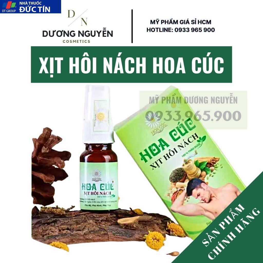 Xịt Hôi Nách Hoa Cúc Chính Hãng Dứt Hôi Nách Nhanh Chóng Hiệu Quả (Mẫu Mới 10ml) 23 hoacuc1 2