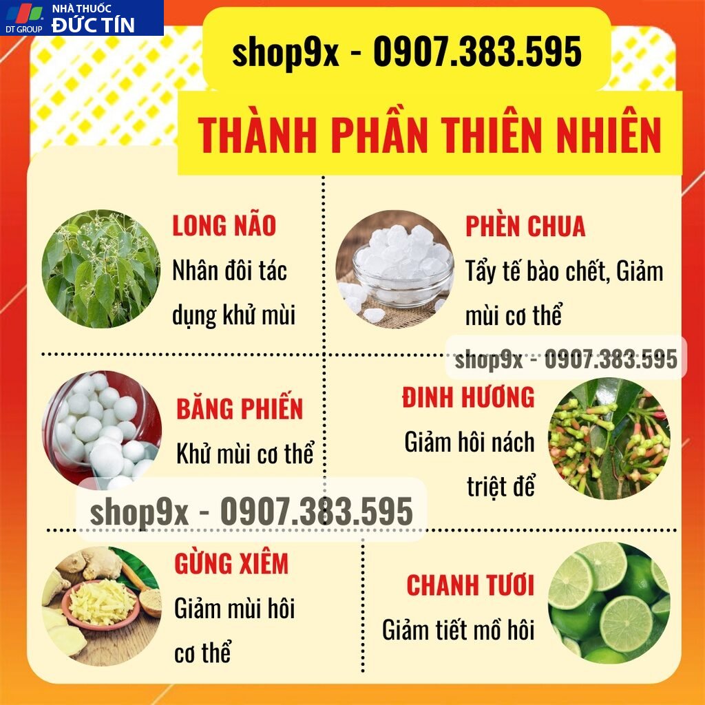 Xịt Hôi Nách Hoa Cúc Chính Hãng - Khử Mùi Và Giảm Thâm Hiệu Quả - Dung Tích 10ml // Shop9X 21 hoinach3 1