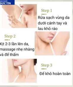 Xịt Khử Mùi Hôi Nách Hữu Cơ Khử Mùi Cơ Thể Chính Hãng Guangyao Baiyunshan 21 hoinach6 1