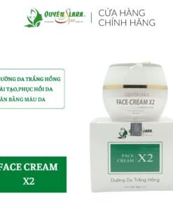 Kem Face Cream X2 Quyên Lara Dưỡng Trắng Da Săn Chắc-Trắng Hồng-Hết Tàn Nhan-Chống Lão Hóa 30g