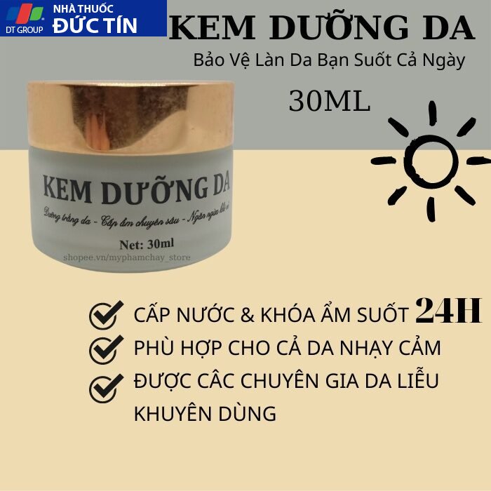Kem Dưỡng Da Quyên Lara Ngăn Ngừa Da Khô Nẻ,Dưỡng Trắng Da Và Cấp Ẩm Chuyên Sâu Cải Thiện Da Khô Ráp 30ml 25 kemduong4