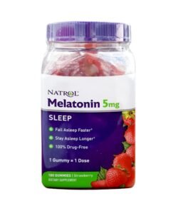 Kẹo ngủ ngon Natrol Gummies Melatonin 5mg, Chai 180 viên