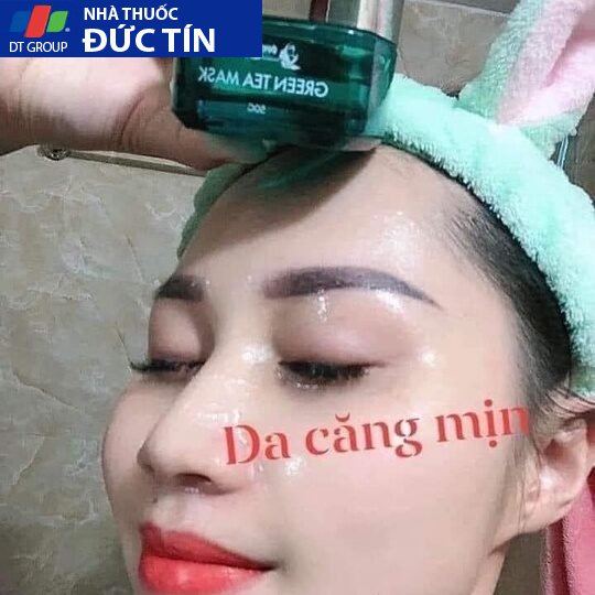 Mặt Nạ Dưỡng Da Green Tea Mask Quyên Lara Giúp Dưỡng Ẩm,Làm Mềm Da,Thu Nhỏ Lỗ Chân Lông Căng Mịn Trắng Hồng Tự Nhiên 20 matnna8