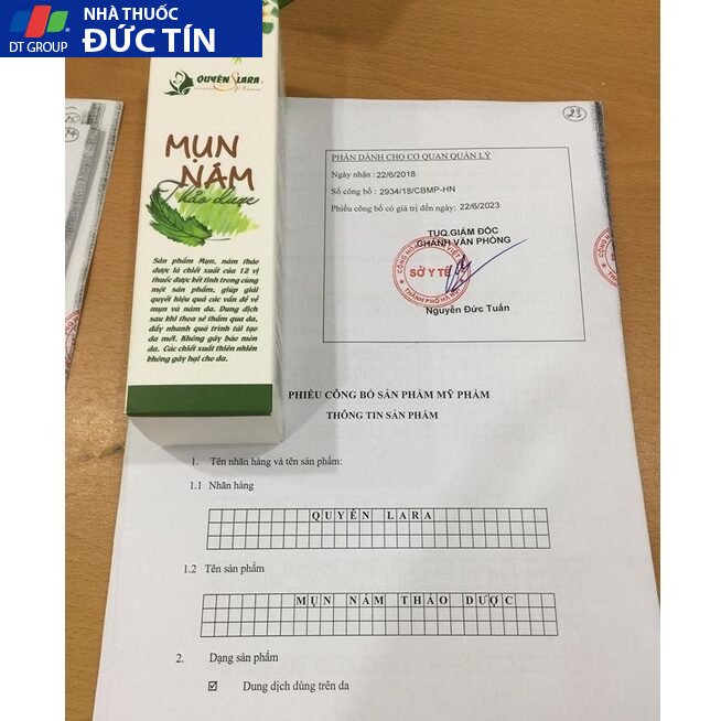 Mụn Nám Thảo Dược Quyên Lara Loại Bỏ Mụn Nám-Tàng Nhan Phục Hồi Sẹo Rỗ Giúp Tái Tạo Lại Làn Da Cho Bạn 150Ml 28 munnam9