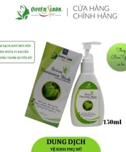Alternative view of Dung Dịch Vệ Sinh Phụ Nữ QUYÊN LARA Làm Hồng Hết Ngứa Phụ Khoa An Toàn Tuyệt Đối Cả Bà Bầu Sau Sinh 150Ml