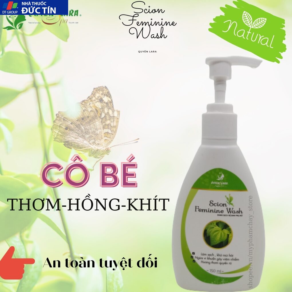 Dung Dịch Vệ Sinh Phụ Nữ QUYÊN LARA Làm Hồng Hết Ngứa Phụ Khoa An Toàn Tuyệt Đối Cả Bà Bầu Sau Sinh 150Ml 21 ngua4