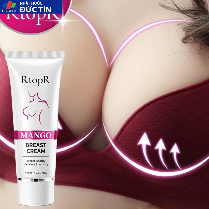 RtopR Kem Nở Ngực Chiết Xuất Quả Xoài Làm Nhanh Ngực Tự Nhiên Massage Săn Chắc Và Nâng Ngực Dành Cho Nữ 40g 29 nonguc8 2