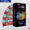 Nước tình yêu BJ băng lửa - OLO Oral Sex Water Cool & Hot - Hộp 4 cặp