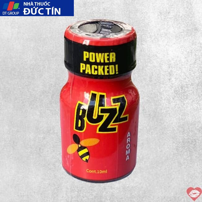 Popper Buzz 10ml chính hãng Mỹ USA PWD dành cho Bot Top 16 popper buzz 10ml chinh hang my usa pwd 1