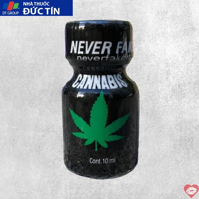 Popper Cannabis 10ml Never Fake It chính hãng Mỹ dành cho Top Bot 18 popper cannabis 10ml never fake it chinh hang my danh cho top bot 1
