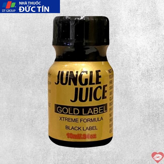 Popper Jungle Juice Gold Label 10ml chính hãng Mỹ USA PWD 12 popper jungle juice gold label 10ml chinh hang my usa pwd 1