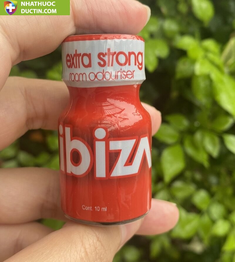 Poppers Ibiza 10ml chính hãng Mỹ PWD dành cho Top Bot mạnh nhất 12 popppers ibiza