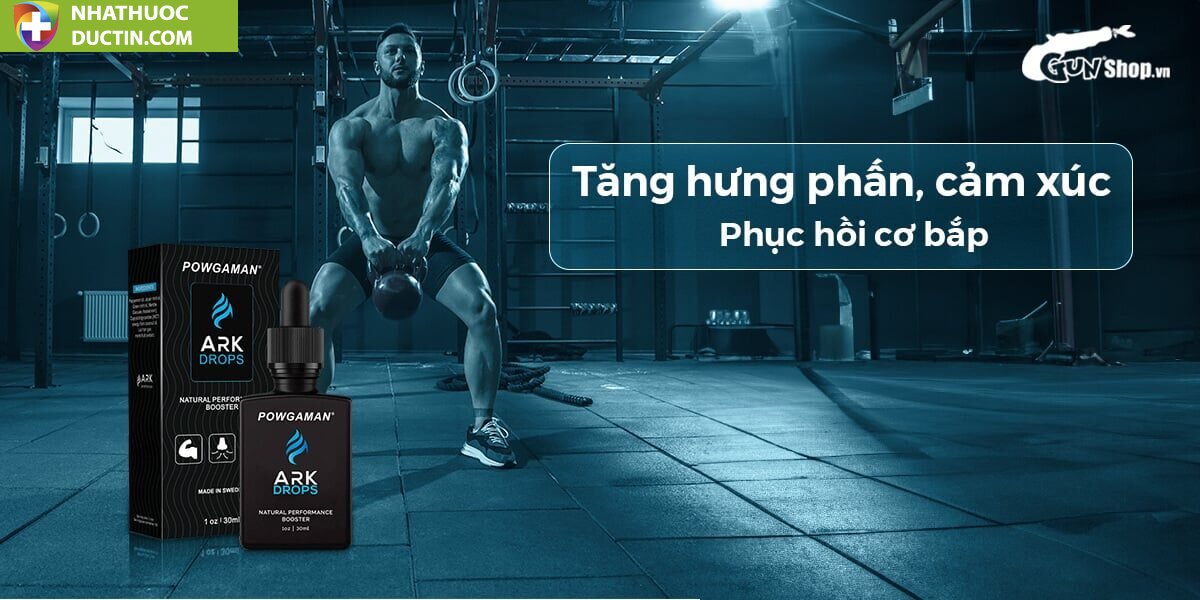 Tinh chất gia tăng cảm xúc Powgaman Ark Drops - Chai 30ml 17 powgaman ark drops 3 bdc556f0112b4c79938a308c1b8f3143