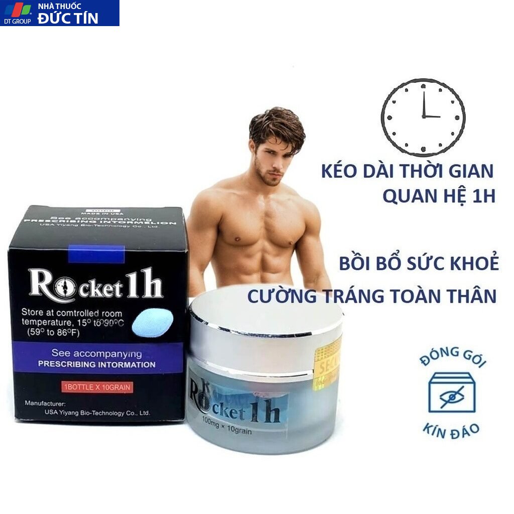 Rocket 1H, Tăng Cường Sinh Lý Nam, Kéo Dài Thời Gian QH Lâu Hơn, Mạnh Mẽ Hơn. Hiệu Quả, An Toàn. 9 rocket2 1