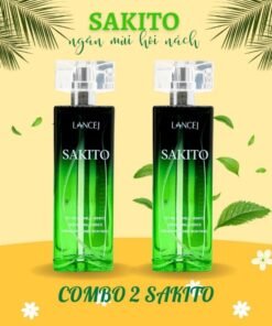 Combo 2 lọ xịt khử mùi hôi nách Sakito 50 ml 10 saki1 1