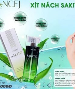Combo 2 lọ xịt khử mùi hôi nách Sakito 50 ml 12 saki3