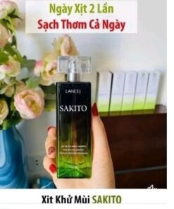 Combo 2 lọ xịt khử mùi hôi nách Sakito 50 ml 15 saki7
