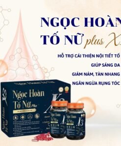 Alternative view of Sâm TốNữ NGỌC HOÀN Plus X3 Tái hồi xuân Phiên bản Cao Cấp hổ trợ nội tiết tố nữ 1 hộp 2 lọ Davina