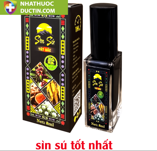 Xịt sìn sú tây bắc chống xuất tinh sớm 2 sinsutaybac