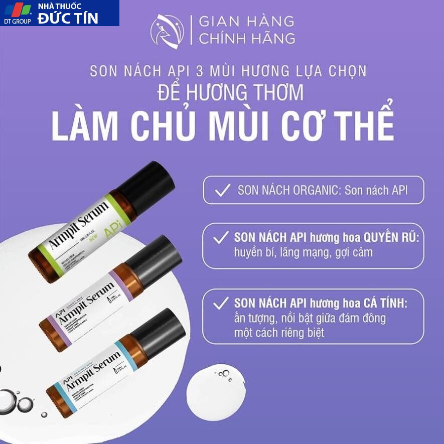 Son nách APi, Serum khử mùi hôi nách, lăn nách api, lăn khử mùi giảm thâm nách, ngăn tiết mồ hôi trong vòng 72h 20 sonach6
